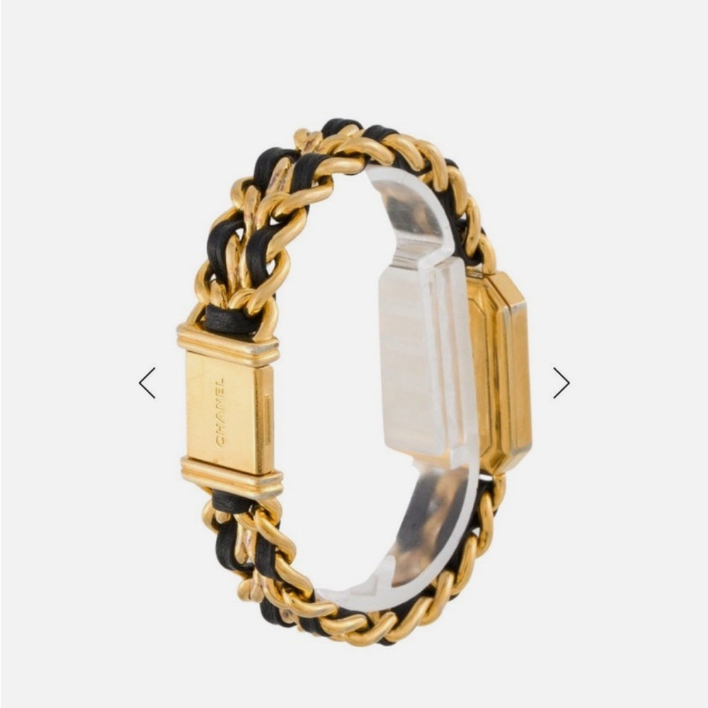 Chanel Premiere Watch 18K Yellow Gold Plated - Picture 7 of 7